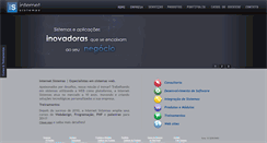 Desktop Screenshot of internetsistemas.com.br